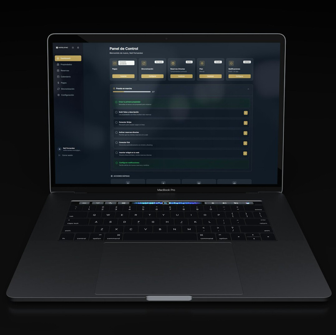 weather app interface on laptop